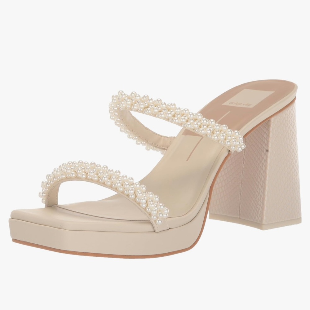 Dolce vita platform bridal heel